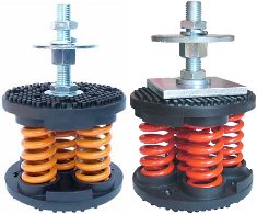 Многопружинные виброизоляты SOLECO